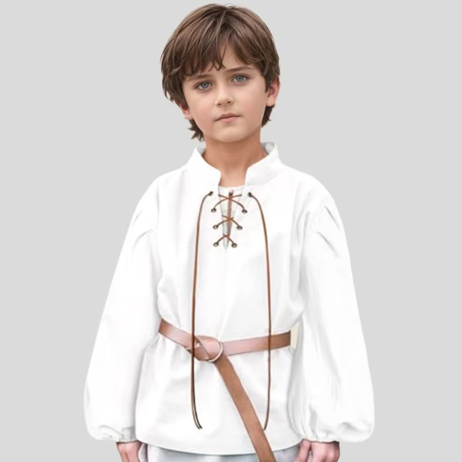 Shirts - Boys Medieval Pirate Shirt Kids Renaissance