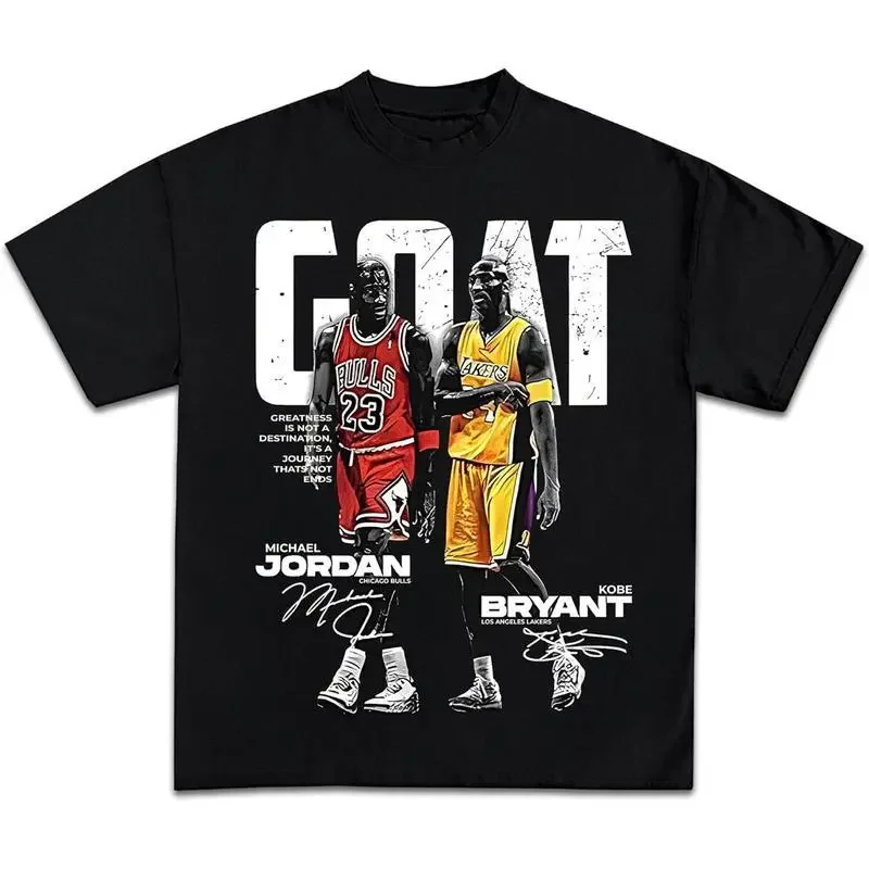 Goat MJ And Kb Bryant Casual G - Acid Wash Vintage Graphic T Shirt review and price